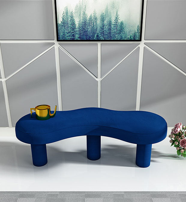 เก้าอี้โซฟาห้องรับแขก - Designed Velvet Bench