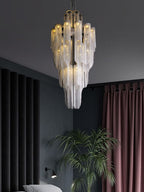 โคมไฟแต่งบ้านติดเพดาน - Luxury Chain Designed Chandelier III