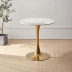 โต๊ะอาหารลายหินอ่อน - Round Dining Table