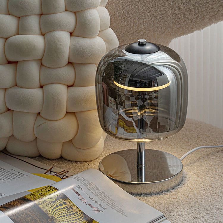 โคมไฟตั้งโต๊ะตกแต่งบ้าน - Orbit Smoke Table Lamp