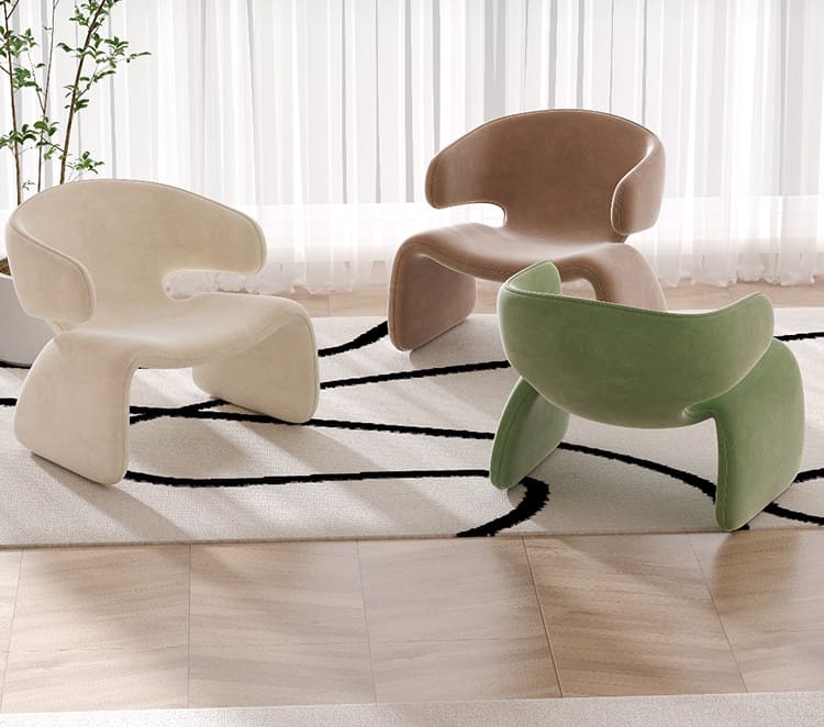 เก้าอี้สำหรับตกแต่งบ้าน - Modern Designed Armchair