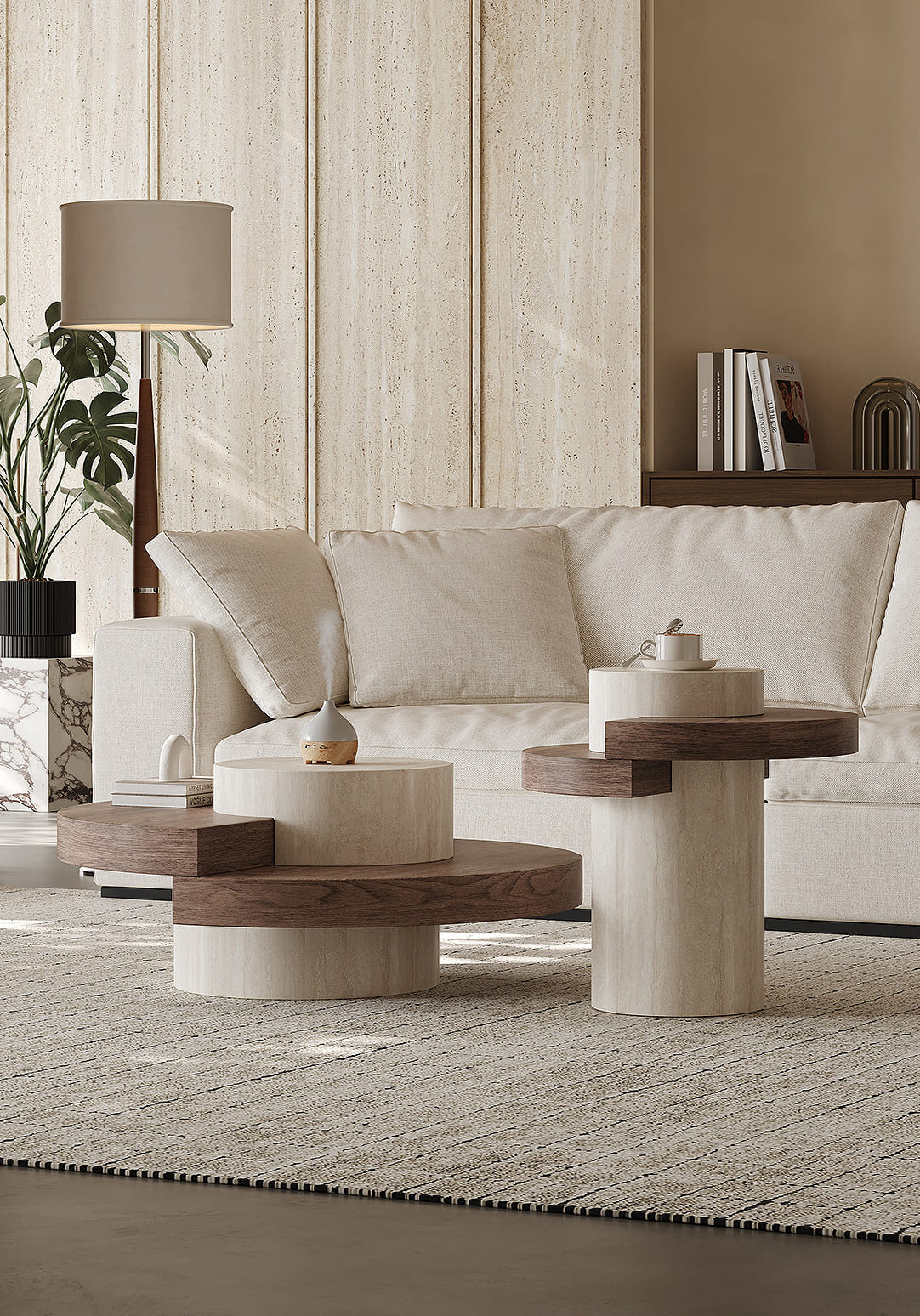 ชุดโต๊ะกลางห้องรับแขก - Morana Coffee Table Set