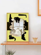 กระจกแต่งบ้าน - Cat Designed Decorating Mirror II