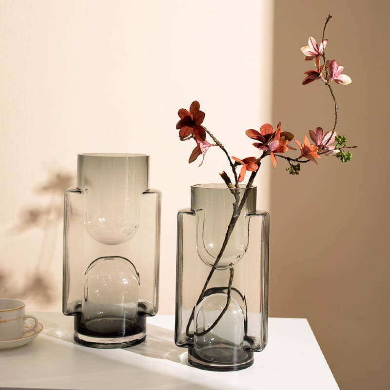 แจกันดอกไม้ตกแต่งบ้าน - Glass Decorating Jar IV