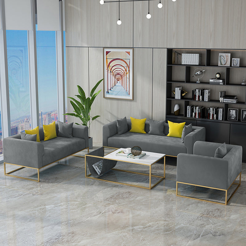 โต๊ะกลางห้องรับแขกท็อปหินอ่อน - Designed Marble Coffee Table II