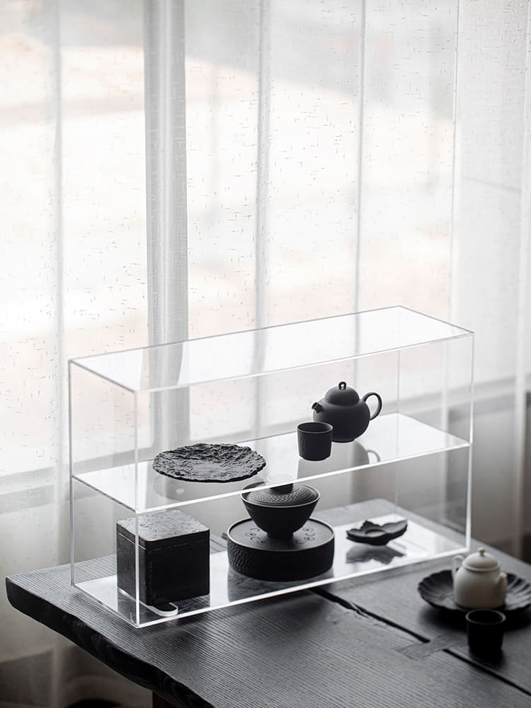 ชั้นวางของอเนกประสงค์ - Acrylic Decorating Table Shelf IX