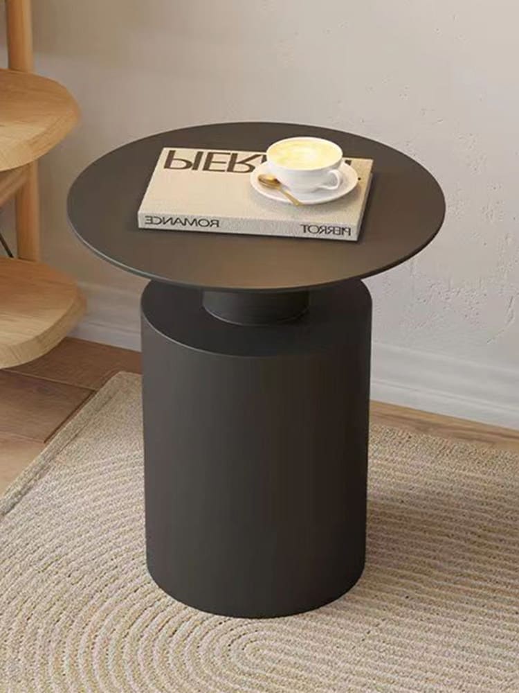 โต๊ะข้างตกแต่งบ้าน - Simple Black Side Table