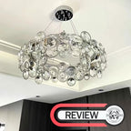 โคมไฟแต่งบ้านติดเพดาน - Circle Diamond Designed Decor Ceiling Lamp
