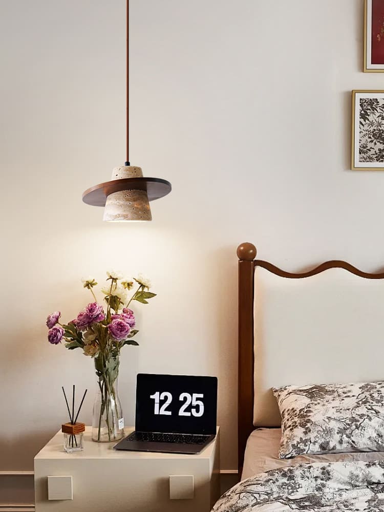 โคมไฟแต่งบ้านติดเพดาน - Travertine Designed Decor Ceiling Lamp XXVII