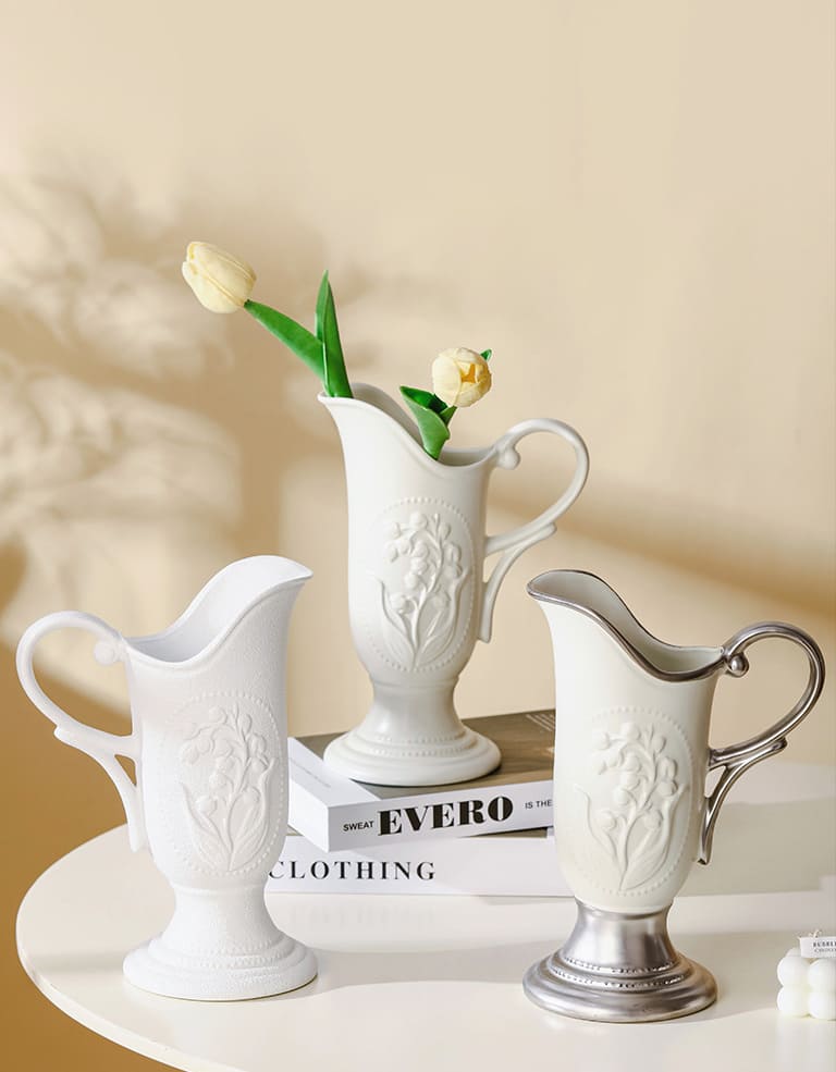 แจกันดอกไม้ตกแต่งบ้าน - European Designed Decor Vase