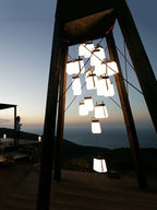โคมไฟโซล่าเซลตั้งพื้น - Solar Power Designed Garden Decor Lamp III