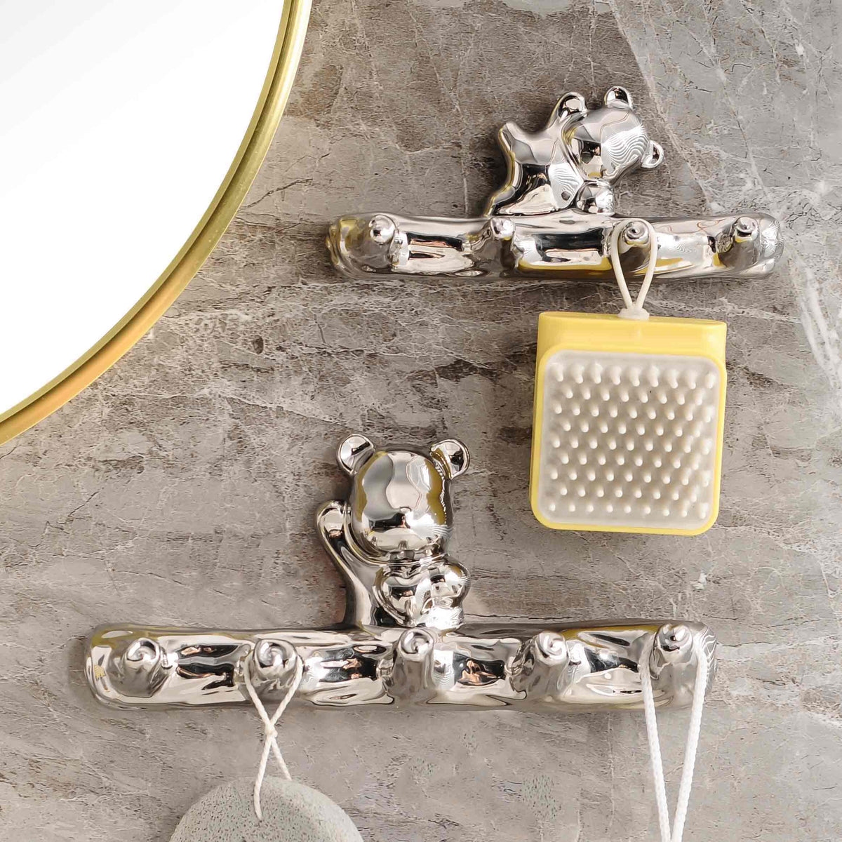 ที่แขวนของอเนกประสงค์ - Bear Designed Wall Decorating Hanger