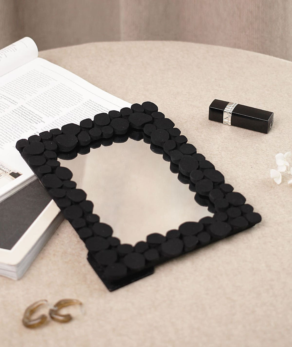 กระจกแต่งหน้าตั้งโต๊ะ - Charcoal Decorating Mirror