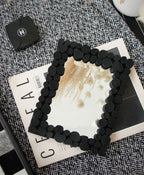 กระจกแต่งหน้าตั้งโต๊ะ - Charcoal Decorating Mirror