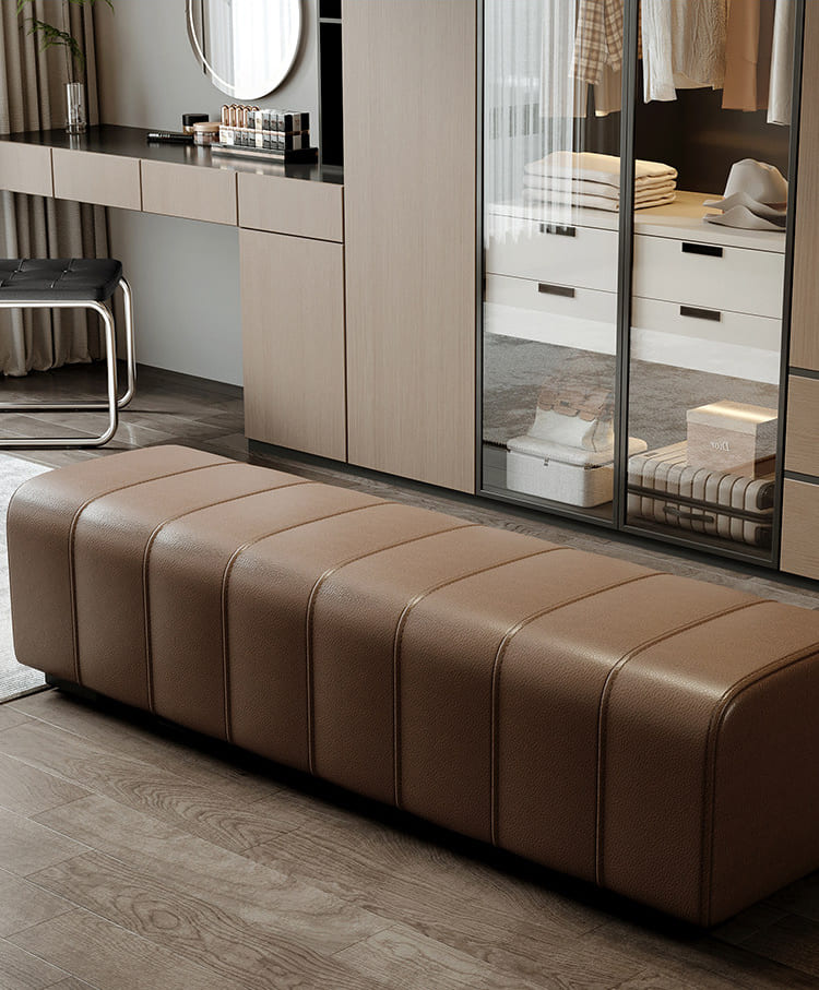 ม้านั่งสำหรับตกแต่งบ้าน - Modern Top Bench