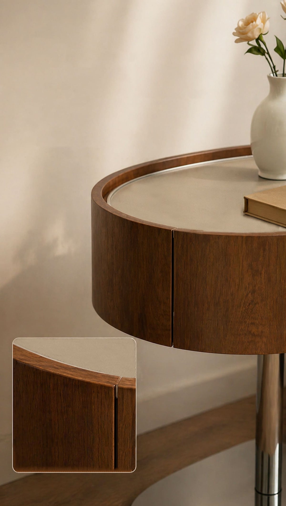 โต๊ะข้างตกแต่งบ้าน - Arc Tray Side Table
