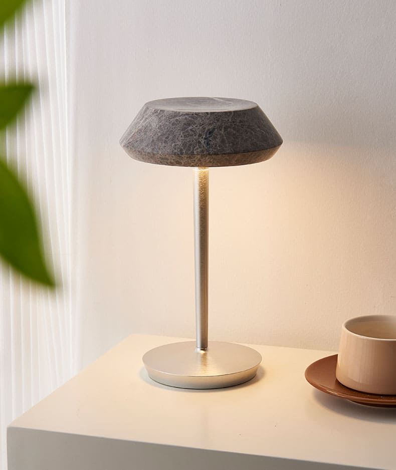 โคมไฟตั้งโต๊ะตกแต่งบ้าน - Marble Decorating Table Lamp XV