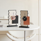 นาฬิกาตั้งโต๊ะตกแต่งบ้าน - Creative Designed Table Clock