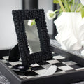 กระจกแต่งหน้าตั้งโต๊ะ - Charcoal Decorating Mirror