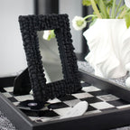 กระจกแต่งหน้าตั้งโต๊ะ - Charcoal Decorating Mirror