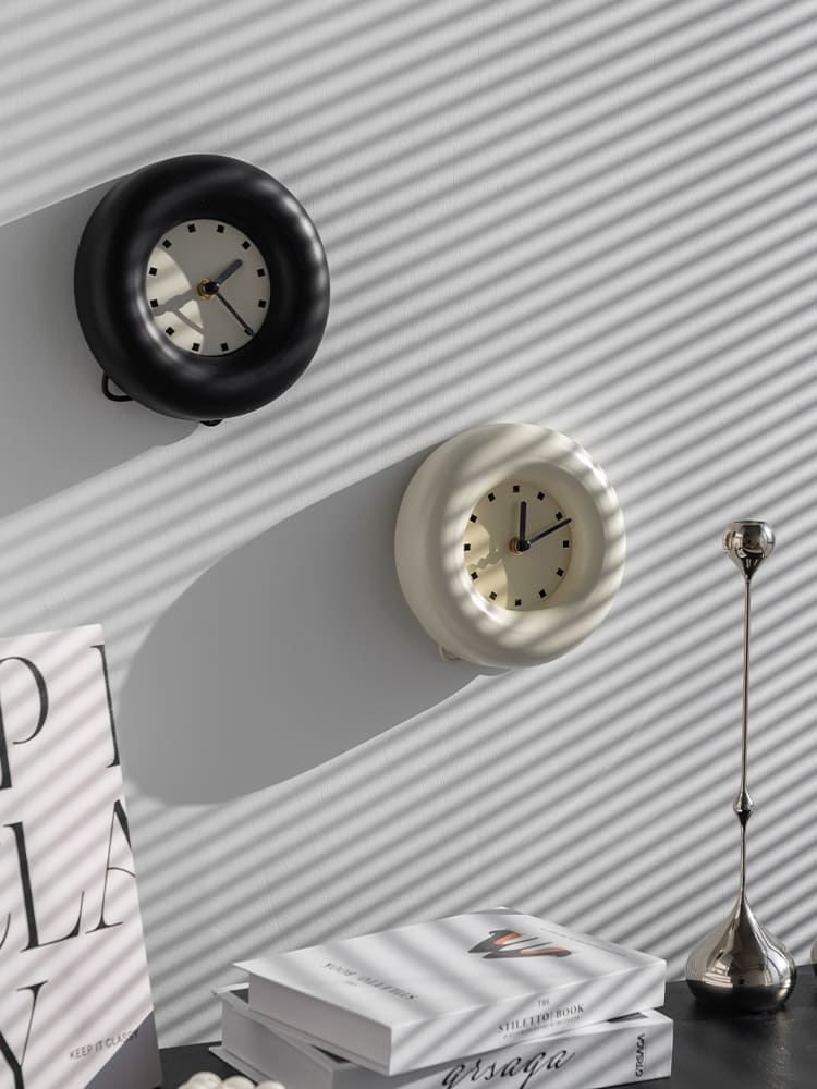 นาฬิกาสำหรับตกแต่งบ้าน - Homie Decor Designed Clock