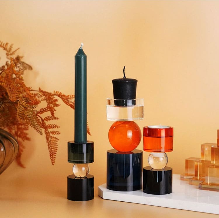เชิงเทียนสำหรับตกแต่งบ้าน - Homie Designed Decorating Candle Holder XI