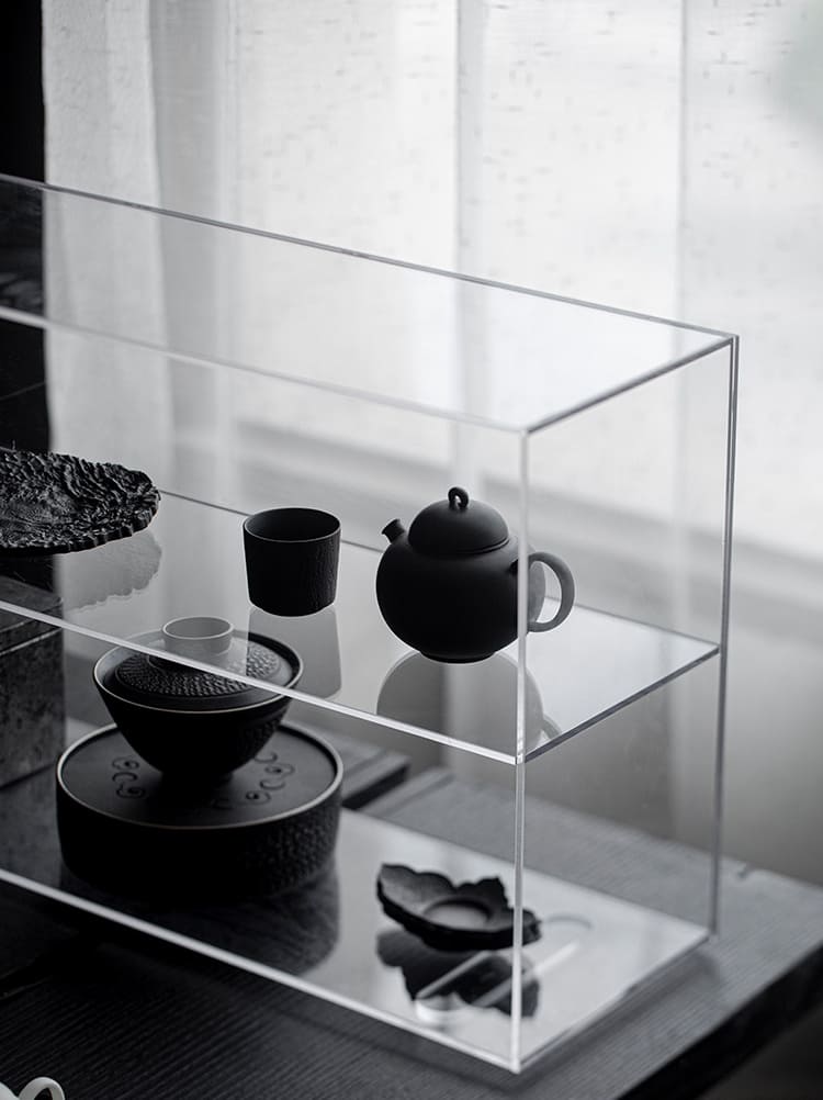 ชั้นวางของอเนกประสงค์ - Acrylic Decorating Table Shelf IX