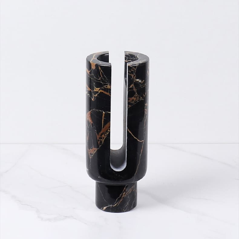 เชิงเทียนสำหรับตกแต่งบ้าน - Marble Designed Decorating Candle Holder