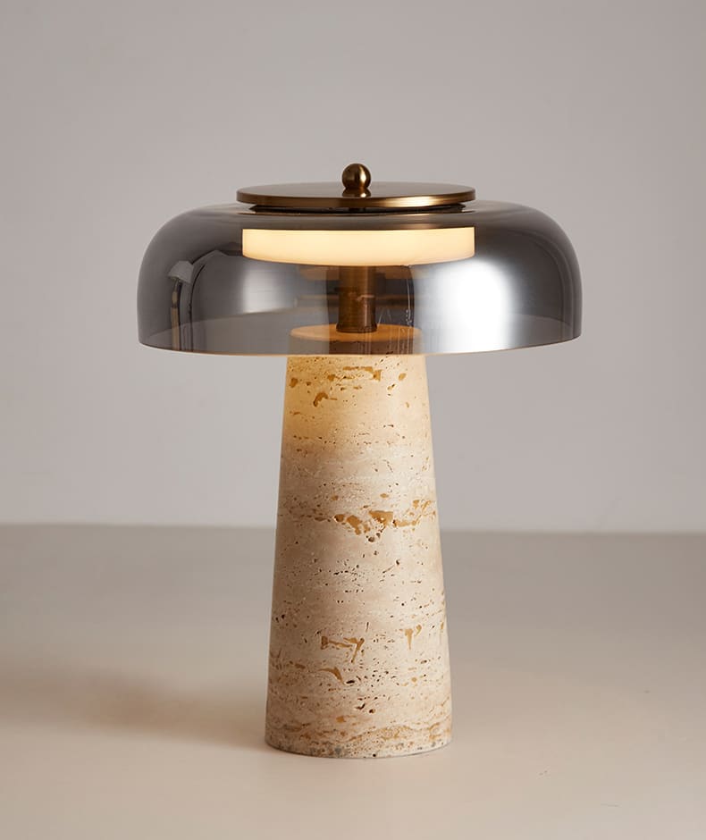 โคมไฟตั้งโต๊ะตกแต่งบ้าน - Aurora Stone Table Lamp