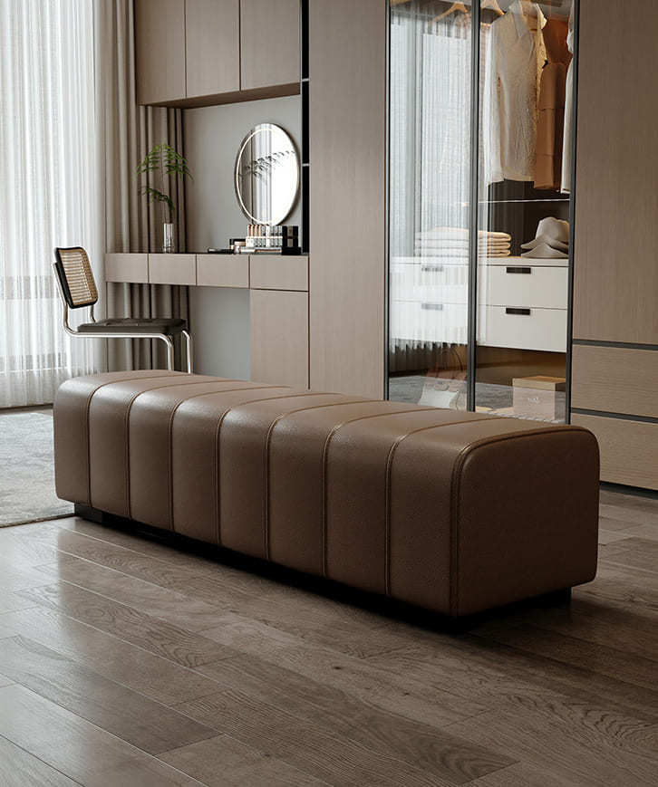 ม้านั่งสำหรับตกแต่งบ้าน - Modern Top Bench
