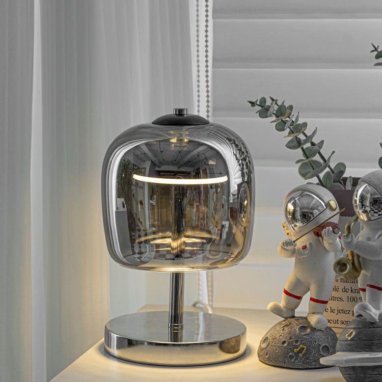 โคมไฟตั้งโต๊ะตกแต่งบ้าน - Orbit Smoke Table Lamp