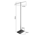ราวแขวนเสื้อผ้า - Marble Designed Clothes Floor Hanger IV