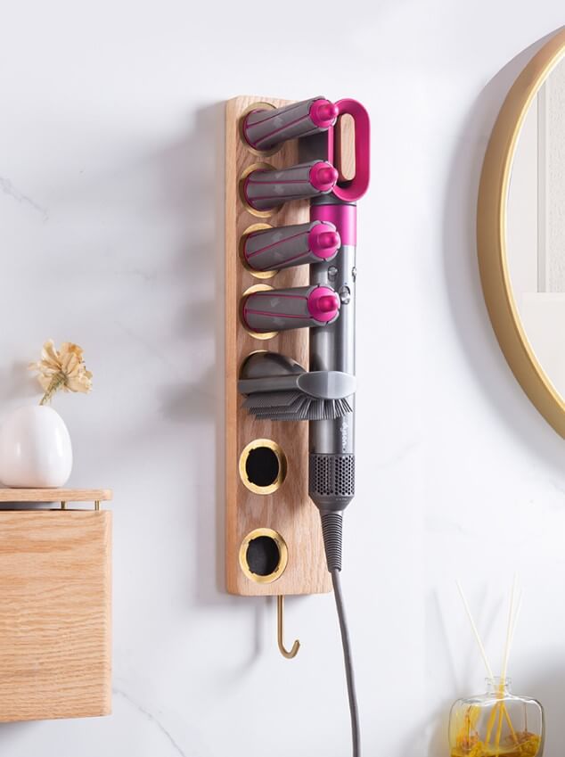 ที่วางไดร์เป่าผม - Air Wrap Designed Wall Holder