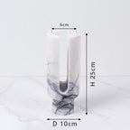 เชิงเทียนสำหรับตกแต่งบ้าน - Marble Designed Decorating Candle Holder