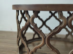  โต๊ะข้างไม้ - Solid Round Side Table