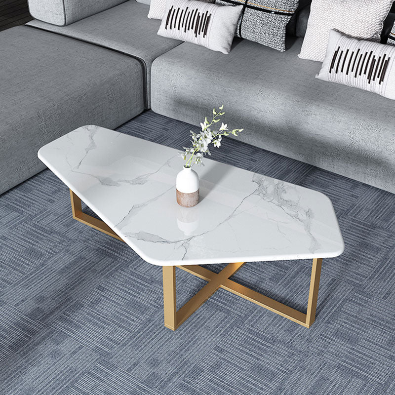 โต๊ะกลางลายหินอ่อน - Designed Center Table