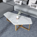 โต๊ะกลางลายหินอ่อน - Designed Center Table