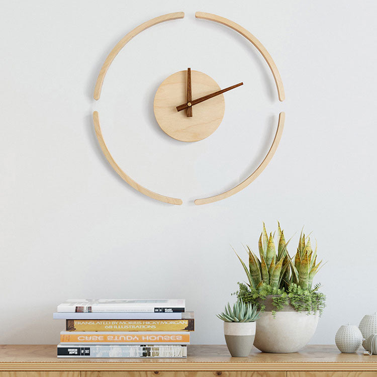 นาฬิกาใสสไตล์มินิมอล - Transparent Wall Decorative Clock